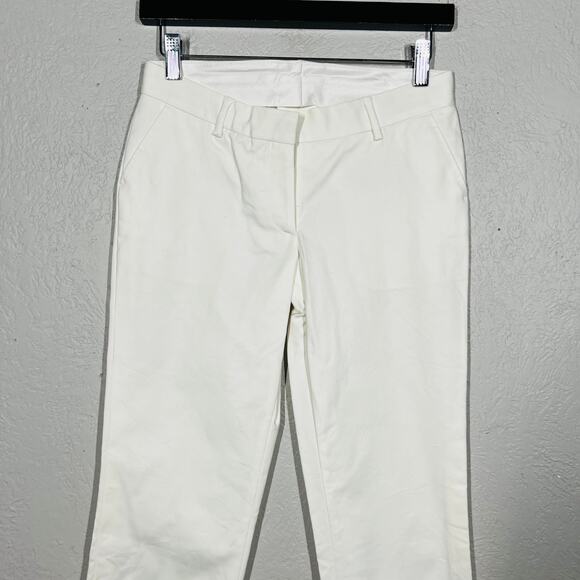 Sacoor Brothers Womens Trouser Cuffed Ankle Career Casual Bone - 8 - Picture 2 of 4